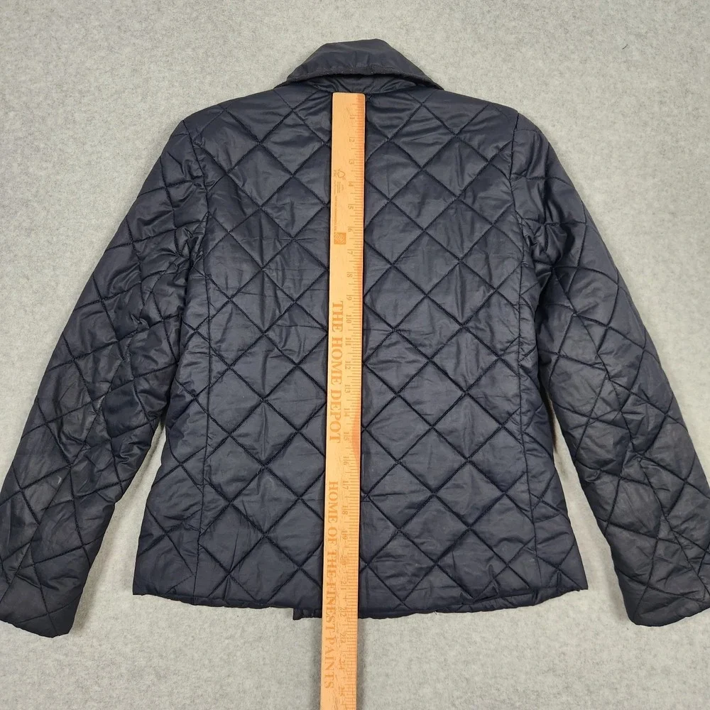 Polo Ralph Lauren Jacket Kids Large (12-14) Blue Quilted Nautical Buttons